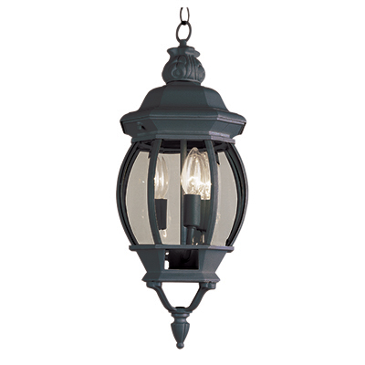 Trans Globe Lighting 4066 BK 3 Light Hanging Lantern in Black